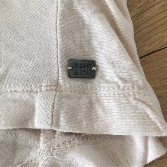 Monk & Lou Beige Top - Picture 2 of 5